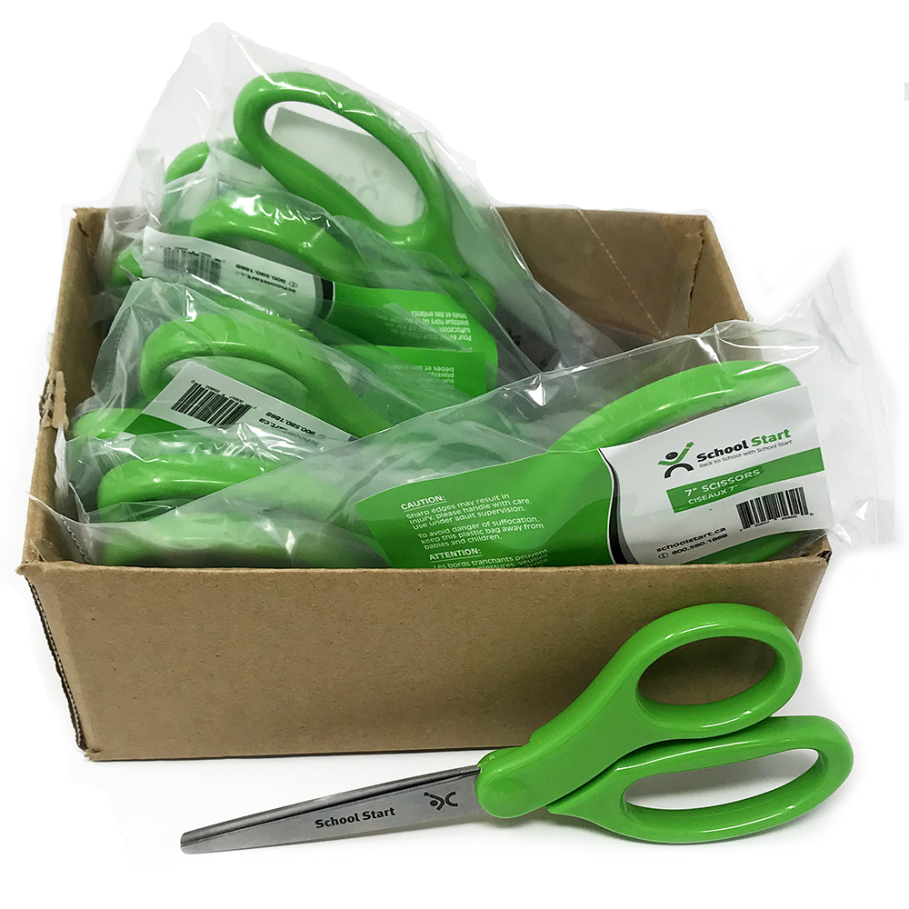 School Start 7" Scissors (12 Pack)
